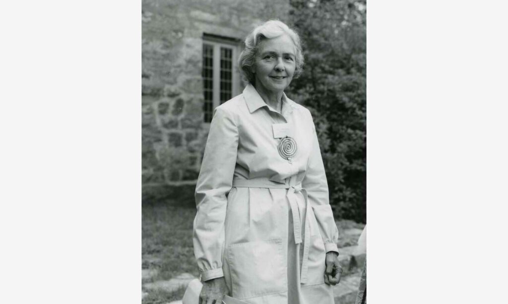 Elodie Osborn photographed by Bernice B. Perry, Image courtesy of the Milford NH Historical Society