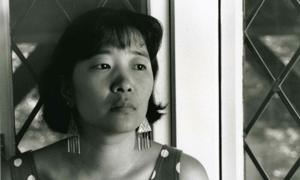 Katherine Min at MacDowell in 1995, photo by Joanna Eldredge Morrissey