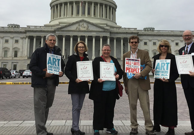 Arts Advocacy Day Kicks Off with "The Art of Democracy"