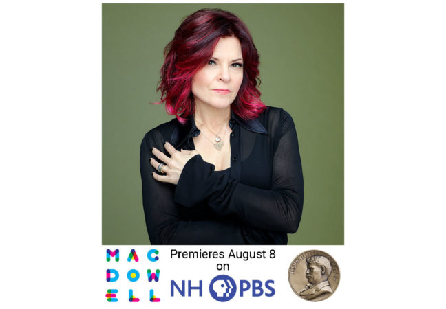 Rosanne Cash to Receive MacDowell Medal in NHPBS Broadcast Featuring Kurt Andersen, Roz Chast and Special Musical Guest