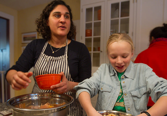 Chez Panisse Alumna Visits Well Students in Year's First MacDowell in the Schools Program