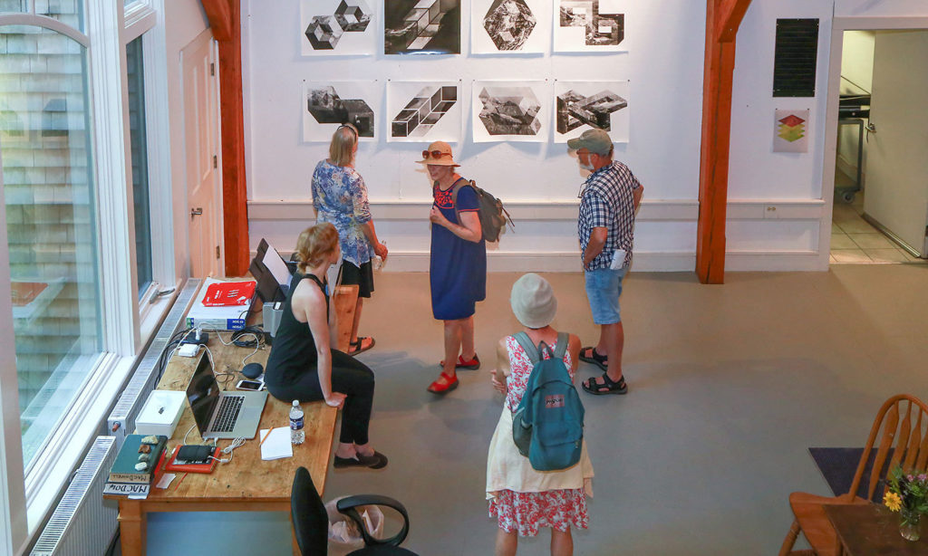 Nef Studio visitors had the chance to talk to photographer Millee Tibbs.