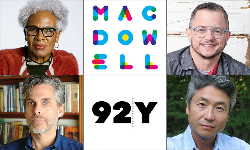 (Clockwise, from top left) Nell Painter by Dwight Carter, P. Carl by Asia Kepka, Chang-rae Lee by Annika Lee, and Michael Chabon by Benjamin Tice Smith.