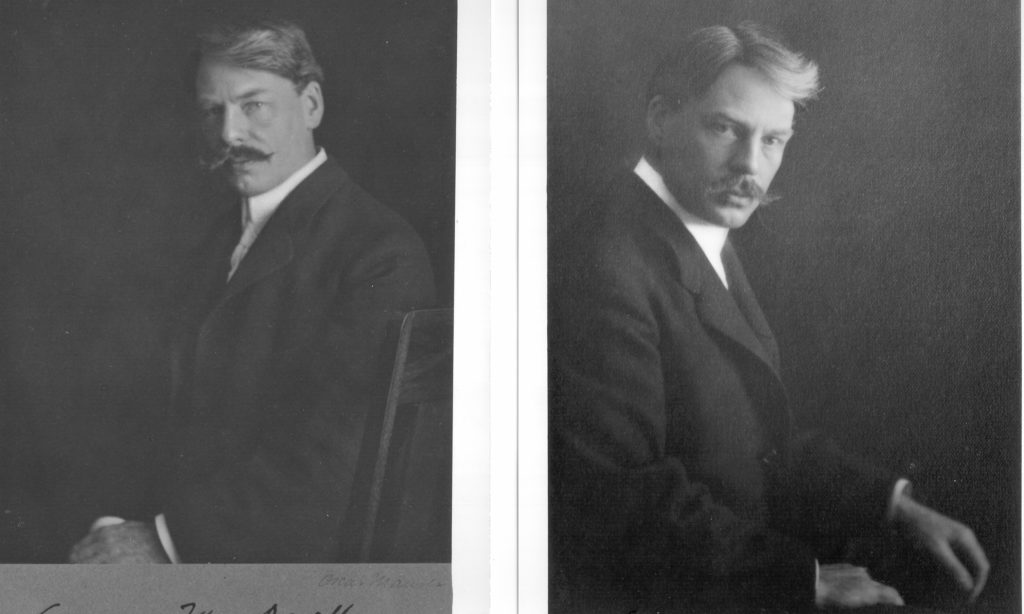 Two images of Edward MacDowell