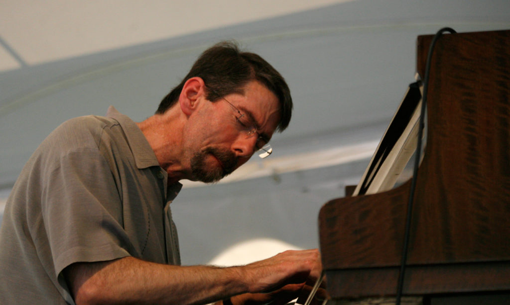 Composer Fred Hersch performed with his trio at Medal Day 2010 honoring Medalist Sonny Rollins.