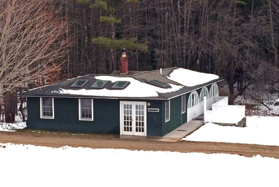 Putnam Studio in December 2014 surrounded by snow