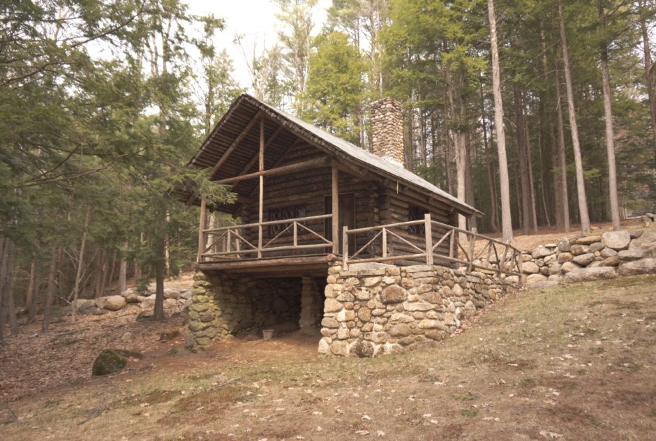 Log Cabin in spring 2015