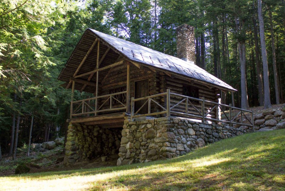 Log Cabin in summer 2016