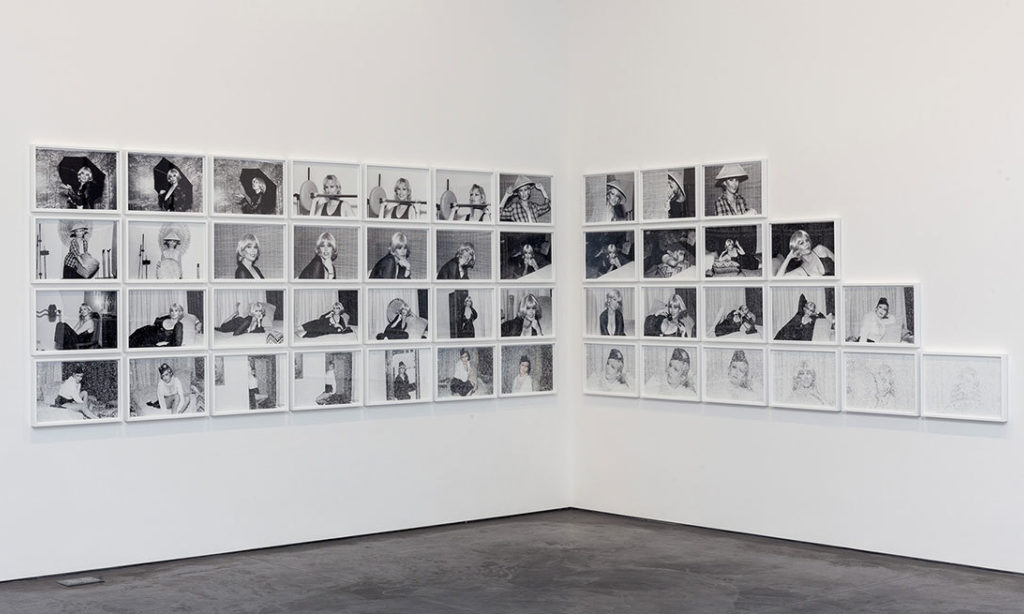 Installation view, "ZOE CROSHER: THE DISAPPEARING OF MICHELLE DUBOIS," 2012 - Perry Rubenstein Gallery, Los Angeles, CA