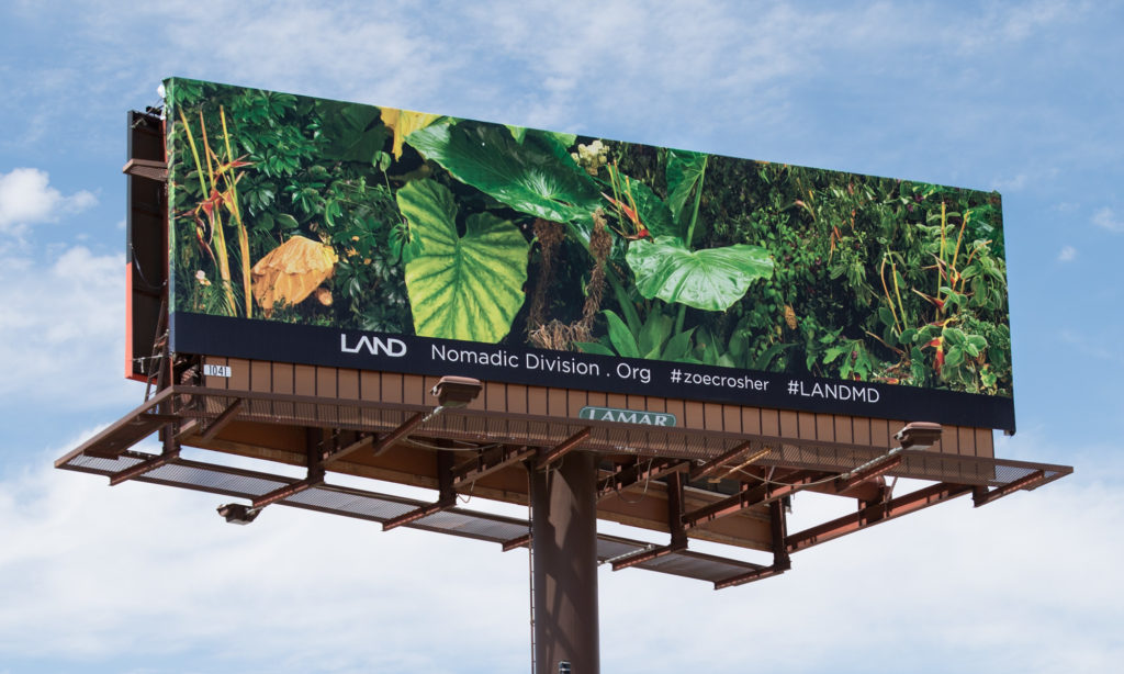 The Manifest Destiny Billboard Project, 2015 - , Fifth Billboard To Be Seen Along Route 10, Heading West... (Where Gene Autry Trail intersects…)