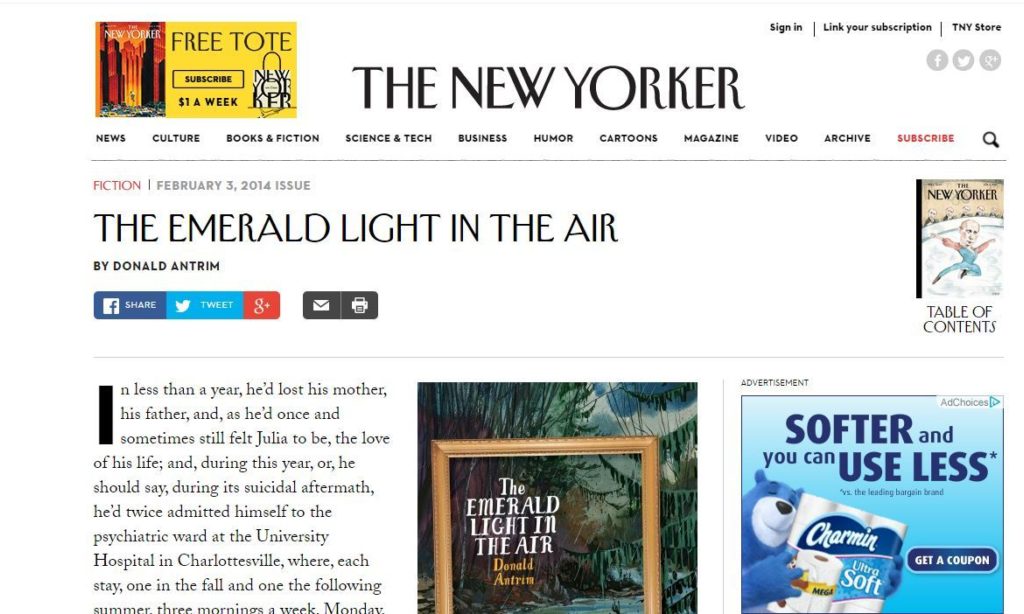 The Emerald Light in the Air - Tap to Read