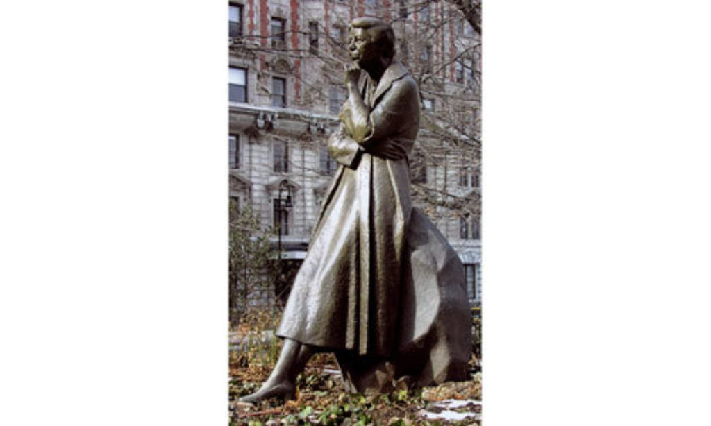 Eleanor Roosevelt - Bronze, 4' X 8', 1996