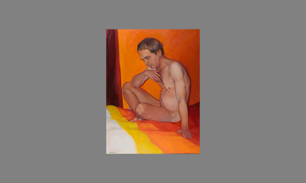 Ken - oil on canvas, 48” X 36”