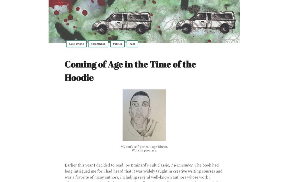 Coming of Age in the Time of the Hoodie - click to read