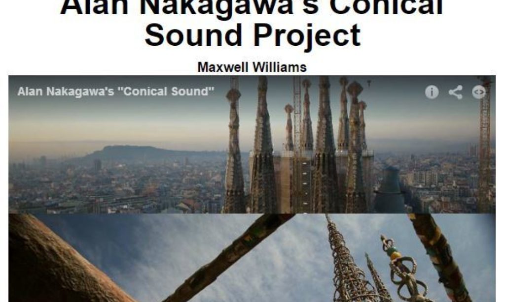 Conical Sound Project, 2015 - Tap to learn more