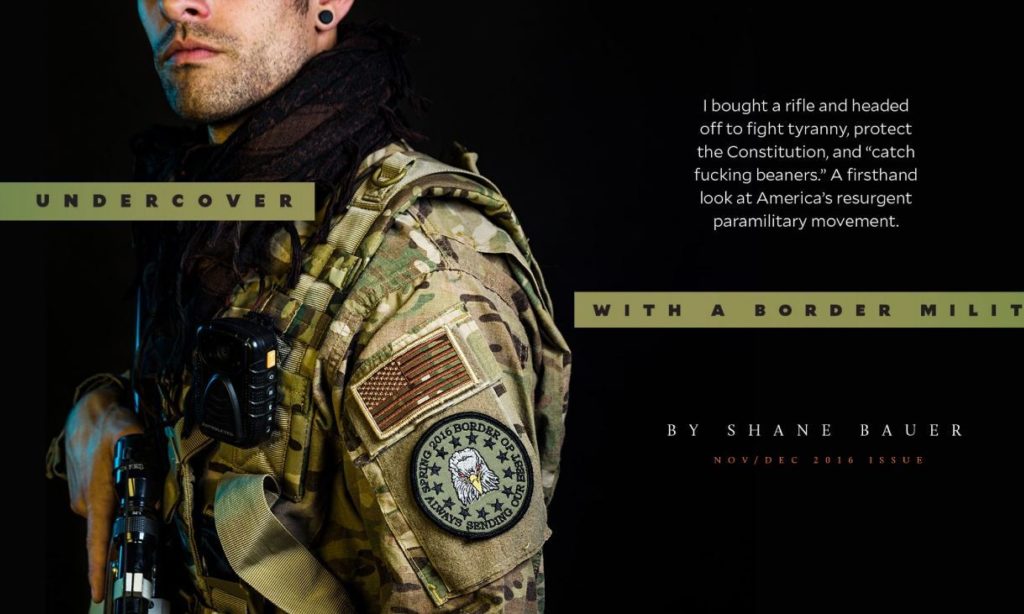 Undercover With a Border Militia - Tap to Read