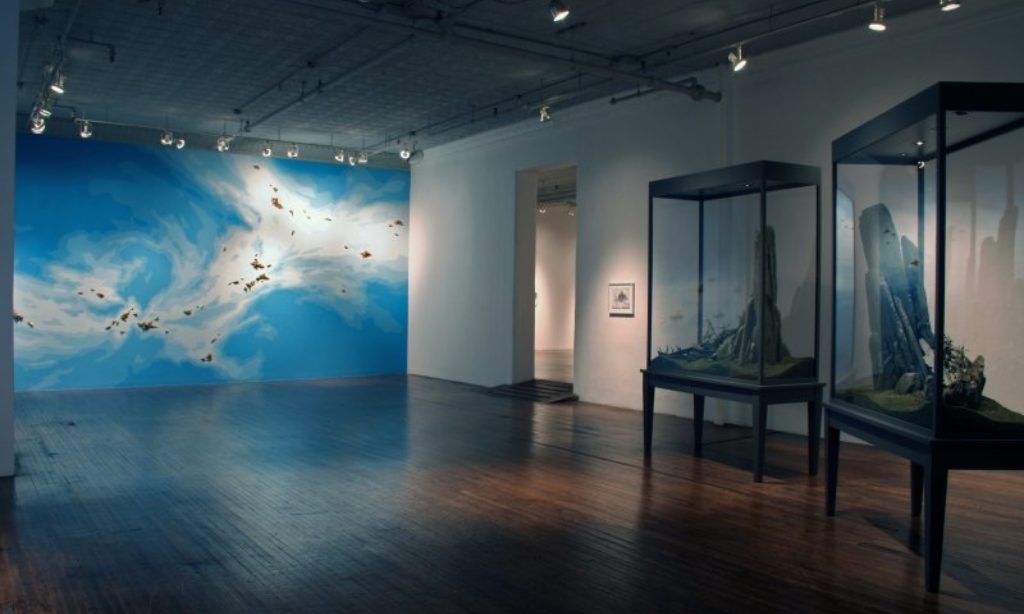 Manifest Destination, 2008 - Installation view at Ronald Feldman Fine Arts, NY